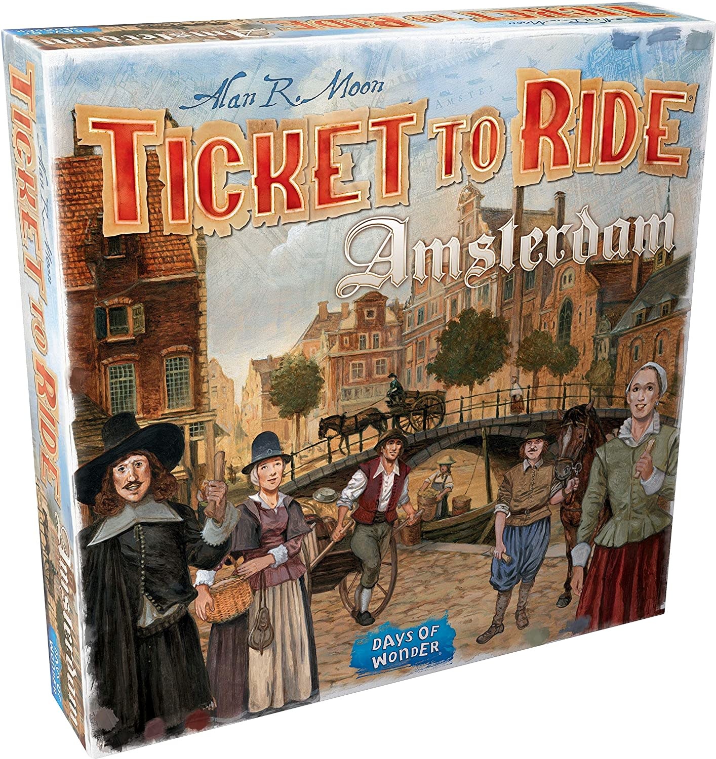 Days of Wonder Ticket to Ride Game: Amsterdam
