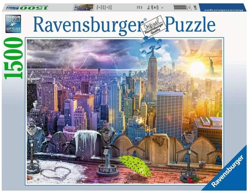 Ravensburger Ravensburger Puzzle 1500pc Seasons of New York