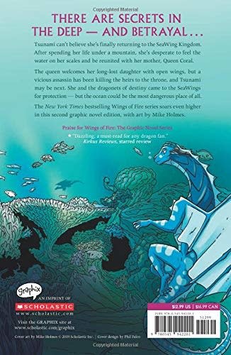 Graphic Novel Wings of Fire #2 The Lost Heir