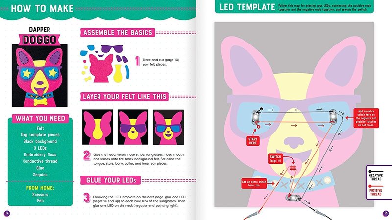 Klutz Klutz Book Sew Your Own Light-Up Circuit Art