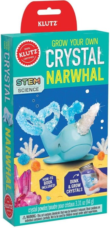 Klutz Klutz Book Grow Your Own Crystal Narwhal