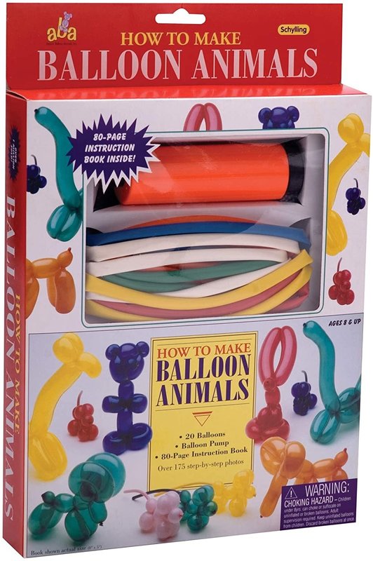 Schylling How to Make Balloon Animals Kit