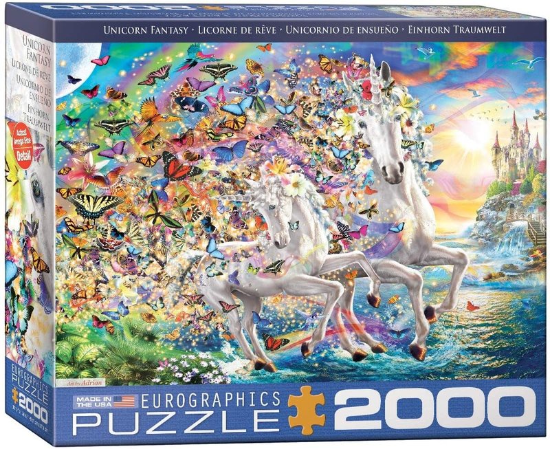 Eurographics Eurographic Puzzle 2000pc Unicorn Fantasy
