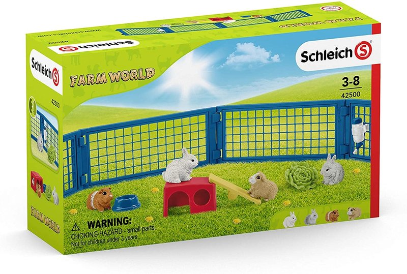 Schleich Schleich Farm World Rabbit and Guinea Pig Hutch