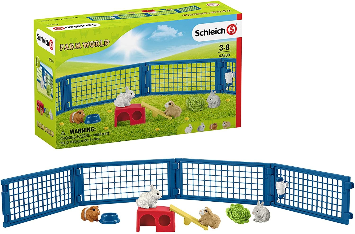 Schleich Schleich Farm World Rabbit and Guinea Pig Hutch
