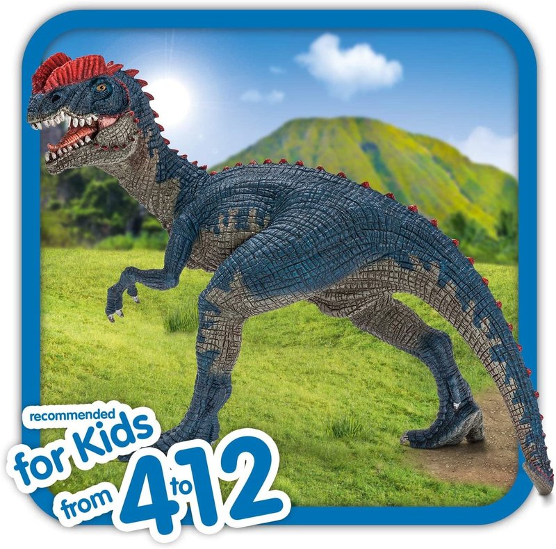 Schleich Schleich Dinosaur Dilophosaurus Blue