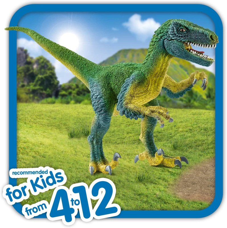 Schleich Schleich Dinosaur Velociraptor Green