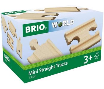 Brio World Train Tracks Mini Straight