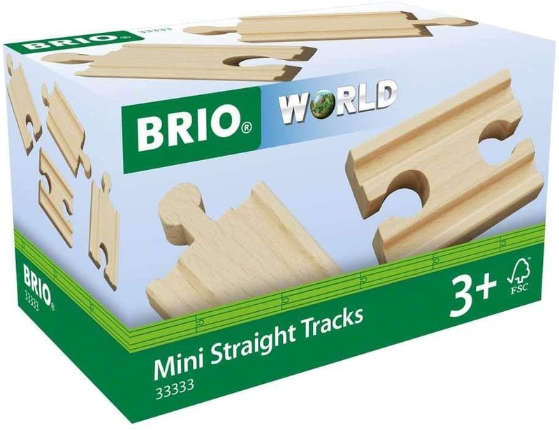 Brio Brio World Train Tracks Mini Straight