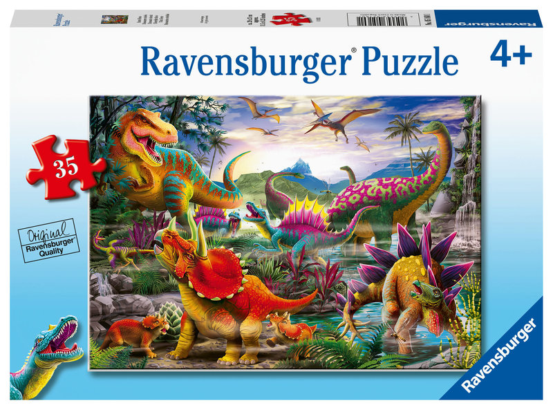 Ravensburger Ravensburger Puzzle 35pc T-Rex Terror