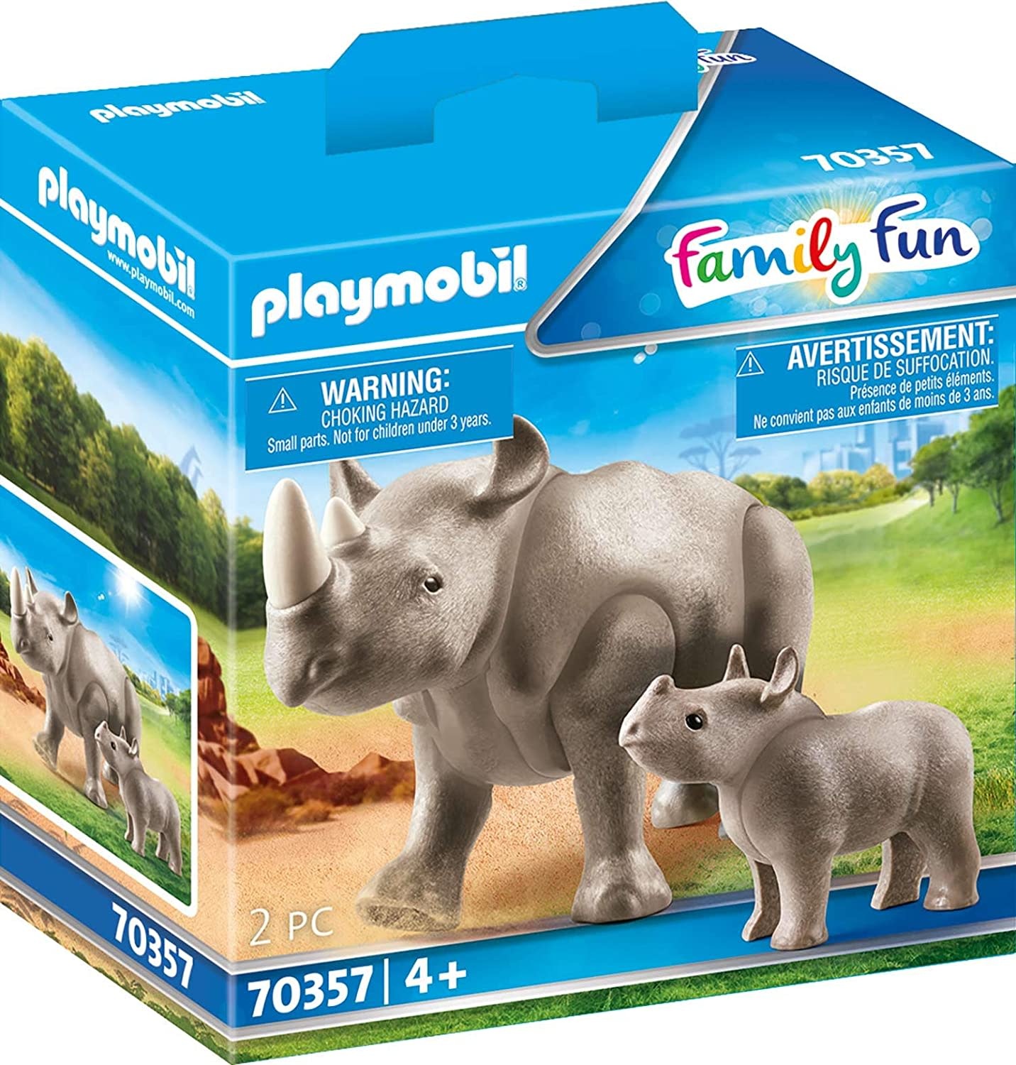 PLAYMOBIL FAMILY FUN 70348 ZOO VIEWING PLATFORM