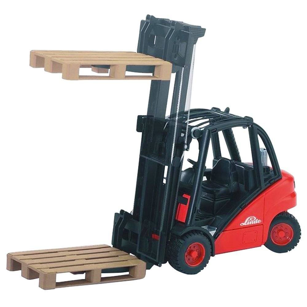 Bruder Bruder Linde Forklift With Pallets