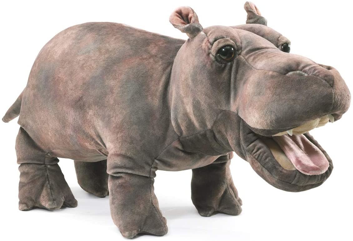 Folkmanis Folkmanis Puppet Baby Hippo