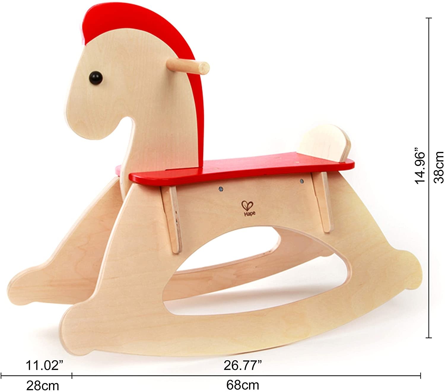 Hape Toys Hape Grow-with-me Rocking Horse