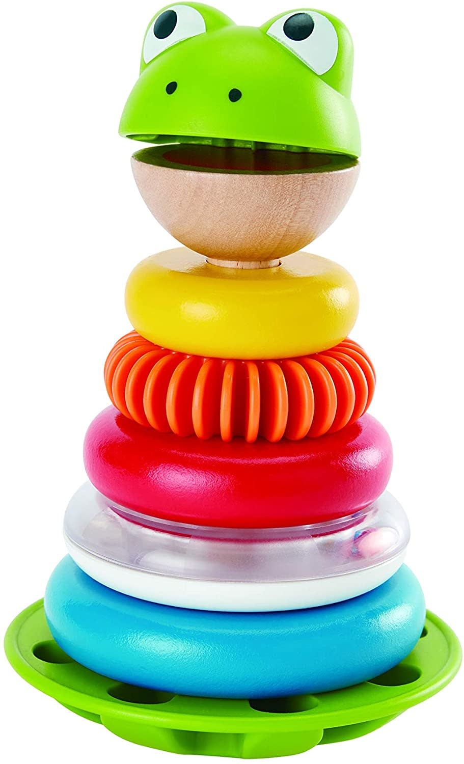 Hape Toys Hape Toddler Mr. Frog Stacking Rings