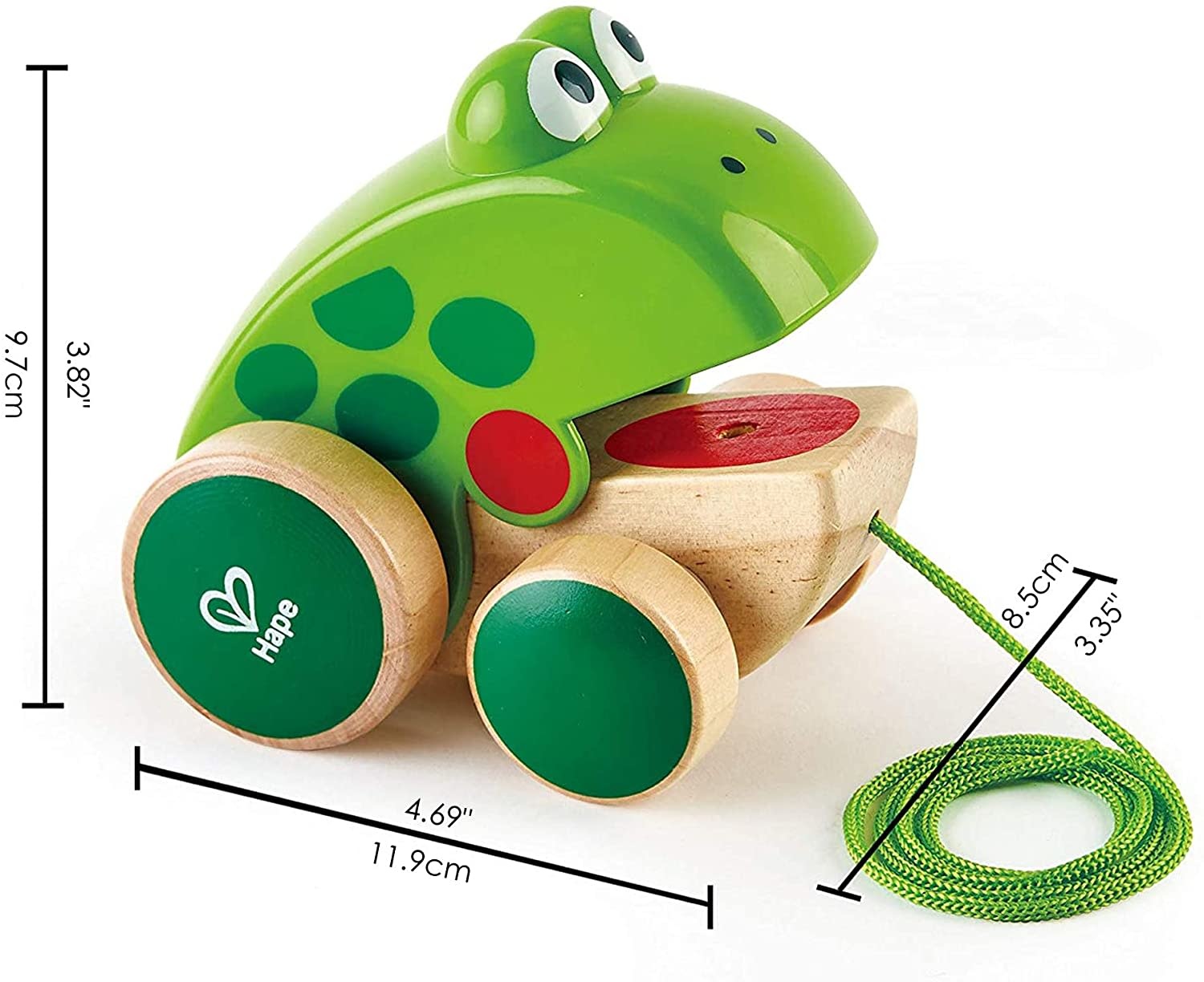 Hape Toys Hape Pull-Along Frog