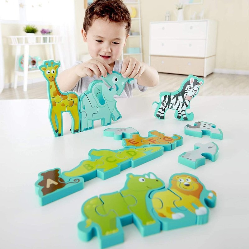 Hape Toys Hape Puzzle Animal and Alphabet Parade