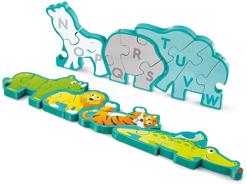 Hape Toys Hape Puzzle Animal and Alphabet Parade