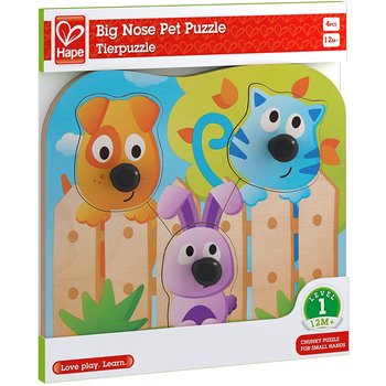 Hape Toys Hape Knob Puzzle Big Nose Pets