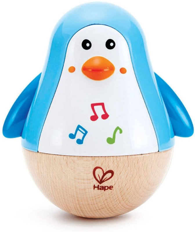 Hape Toys Hape Musical Penguin Wobbler