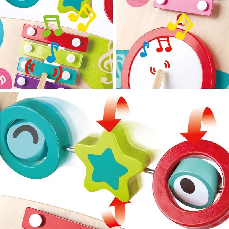 Hape Toys Hape Music Push Learning Walker