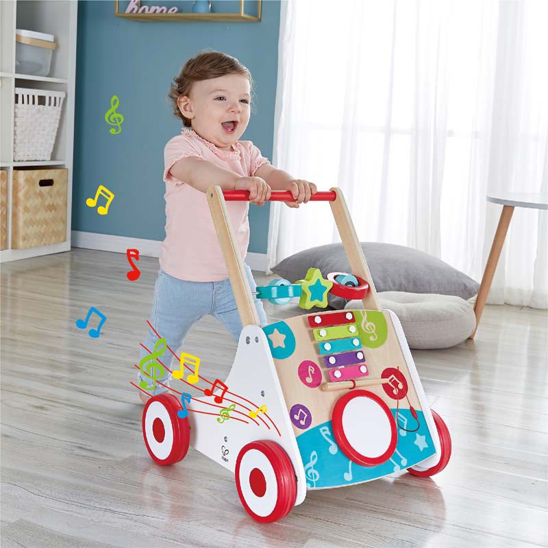 Hape Toys Hape Music Push Learning Walker