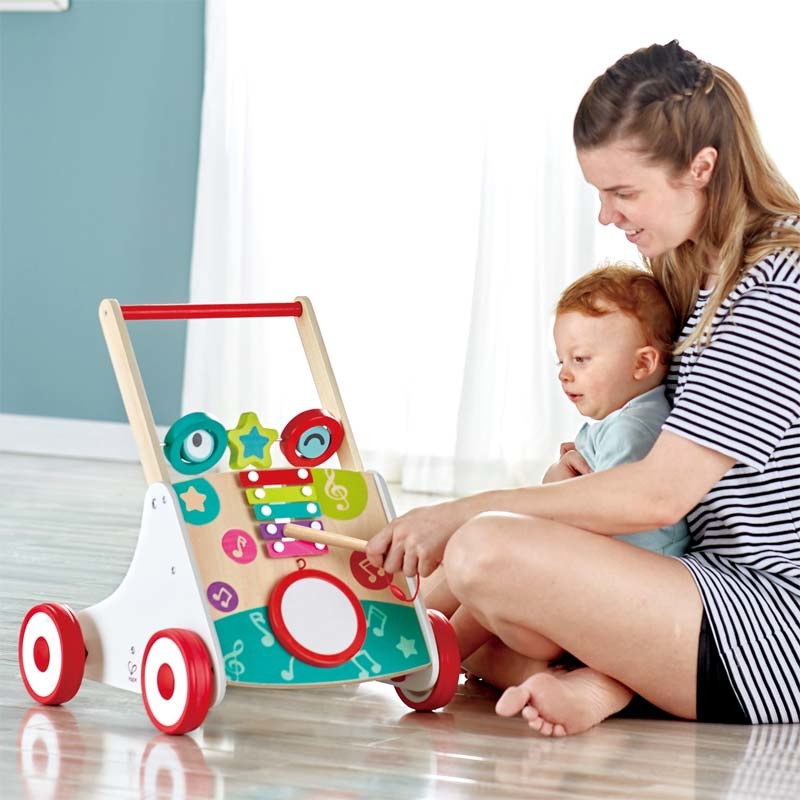 Hape Toys Hape Music Push Learning Walker