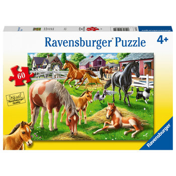Ravensburger Ravensburger Puzzle 60pc Happy Horses