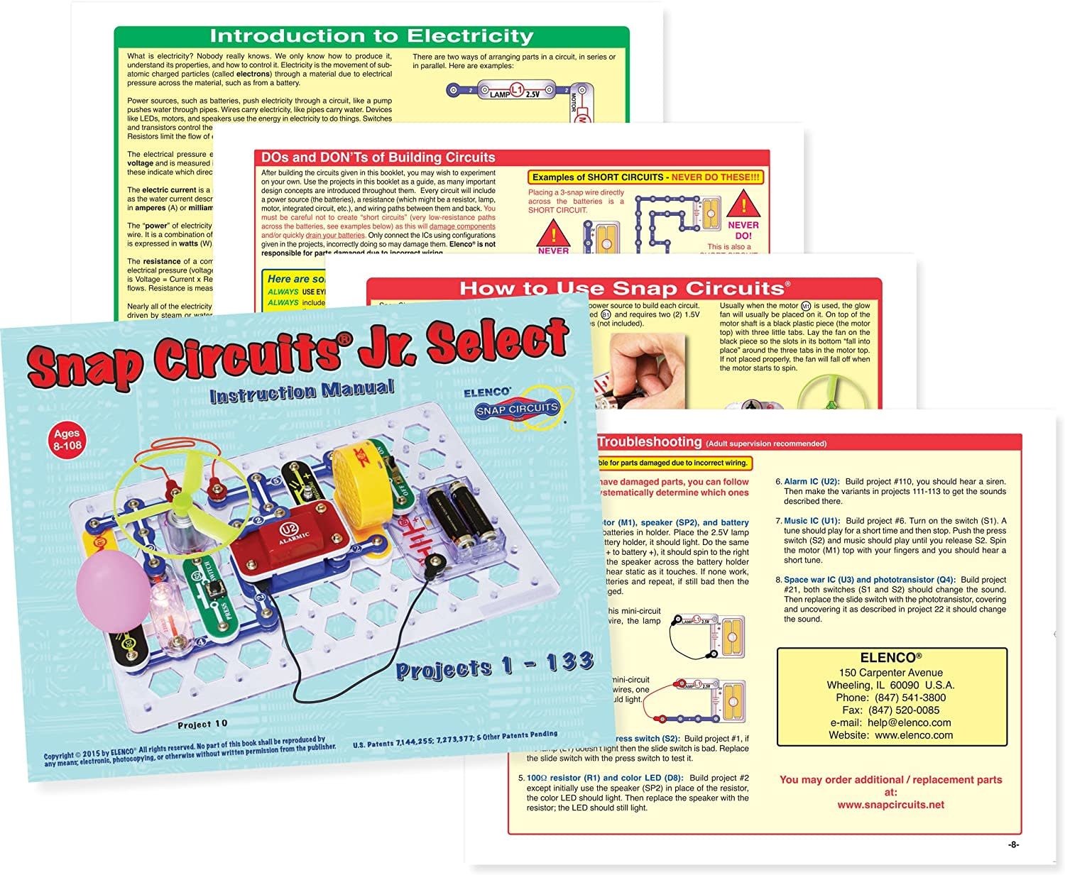 Snap Circuits Jr. 130 Access Kit