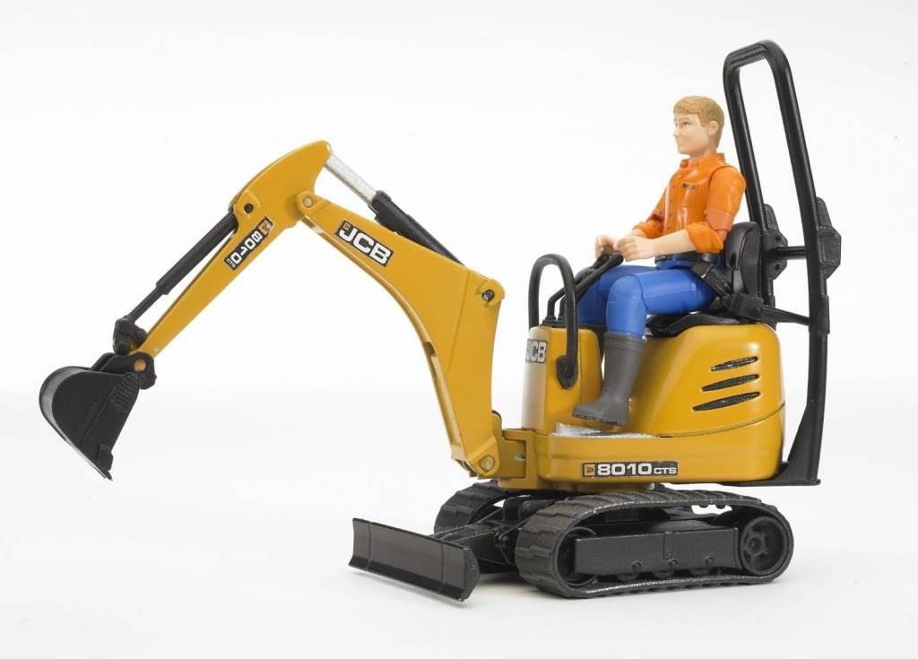 Bruder Bruder JCB Micro Excavator with Man