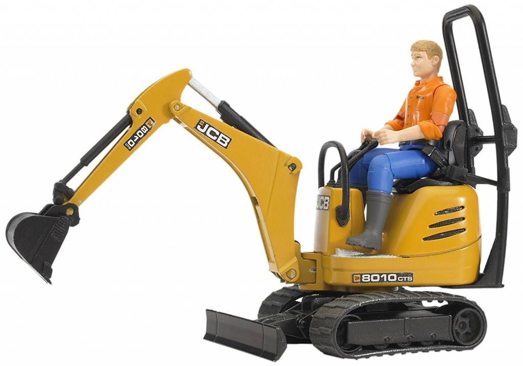 Bruder Bruder JCB Micro Excavator with Man