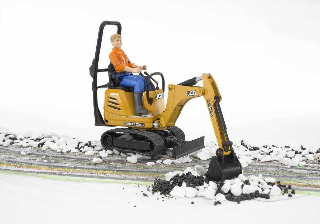 Bruder Bruder JCB Micro Excavator with Man
