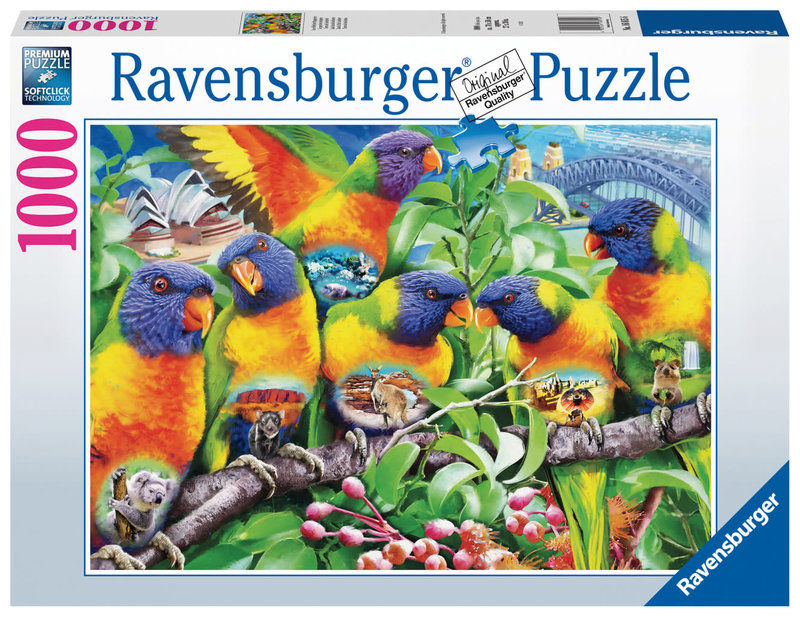 Ravensburger Ravensburger Puzzle 1000pc Land of the Lorikeet