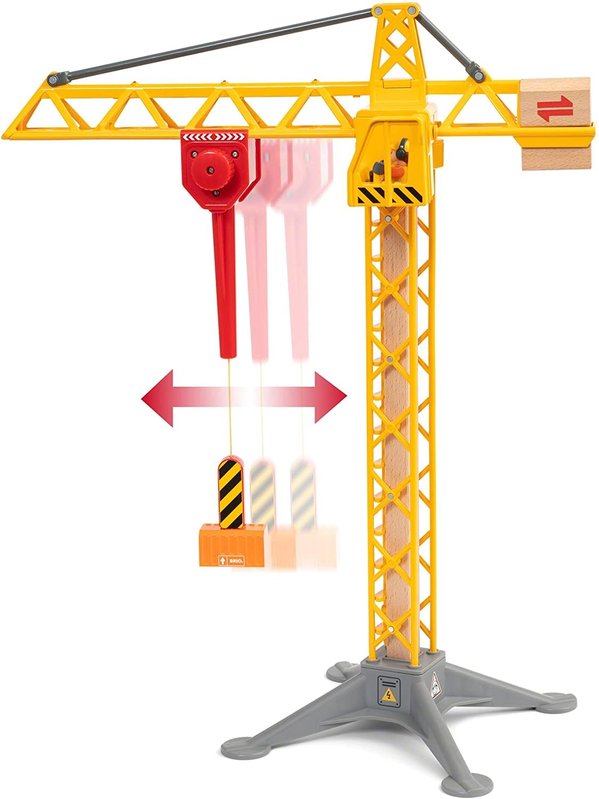 Brio Brio Light Up Construction Crane