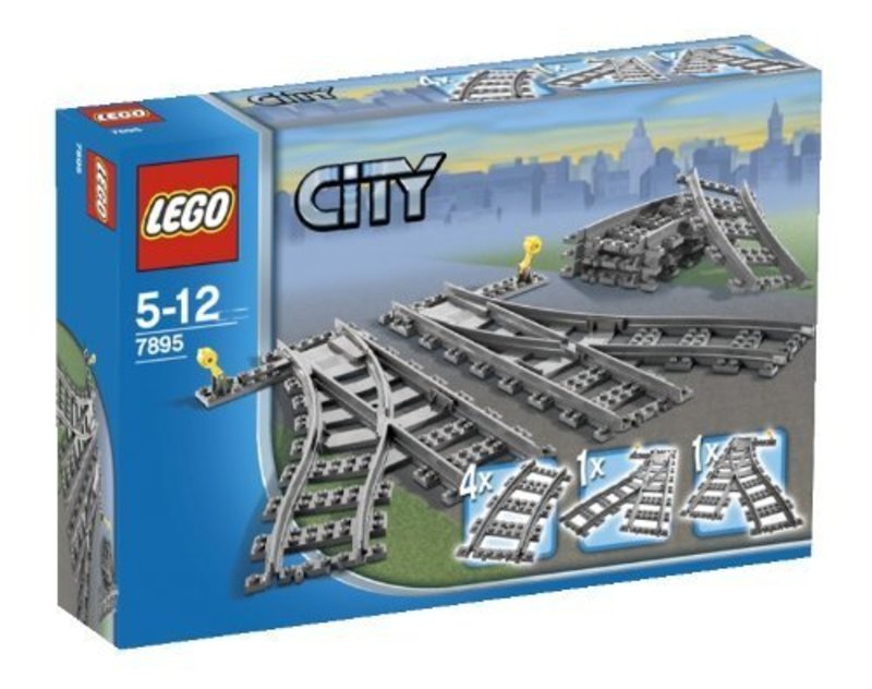 Lego City Train Tracks Switch