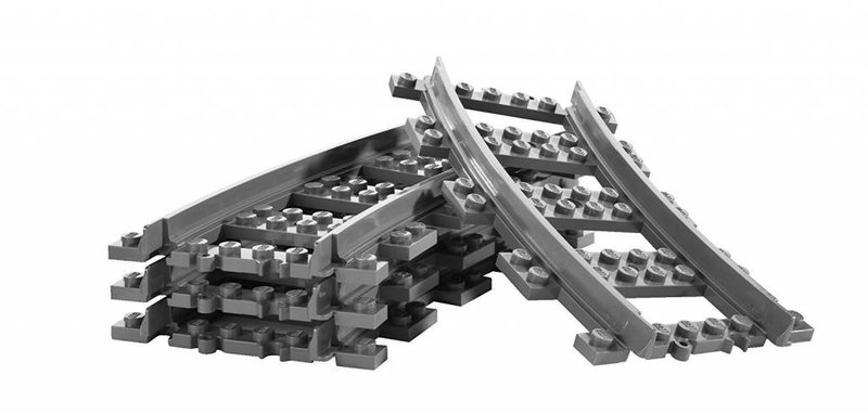 Lego City Train Tracks Switch