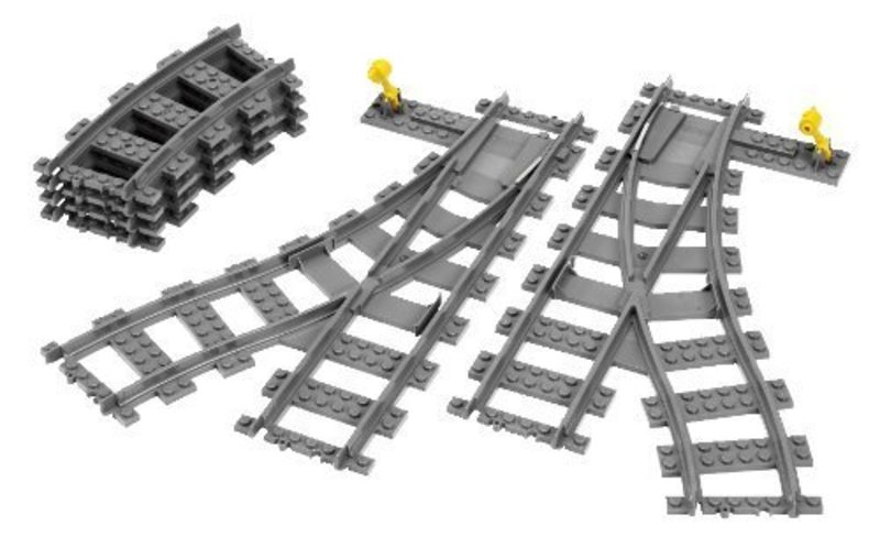 Lego City Train Tracks Switch