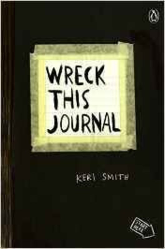 Wreck This Journal: Black Expanded Edition