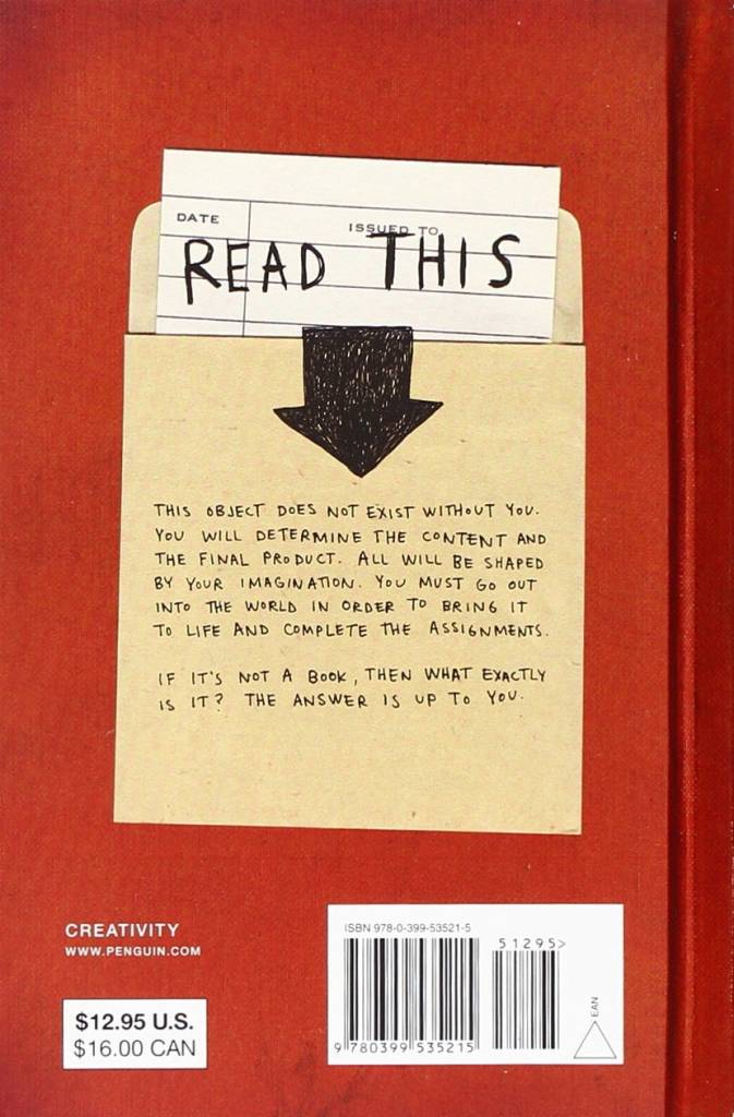 Wreck This Journal: This Is Not a Book