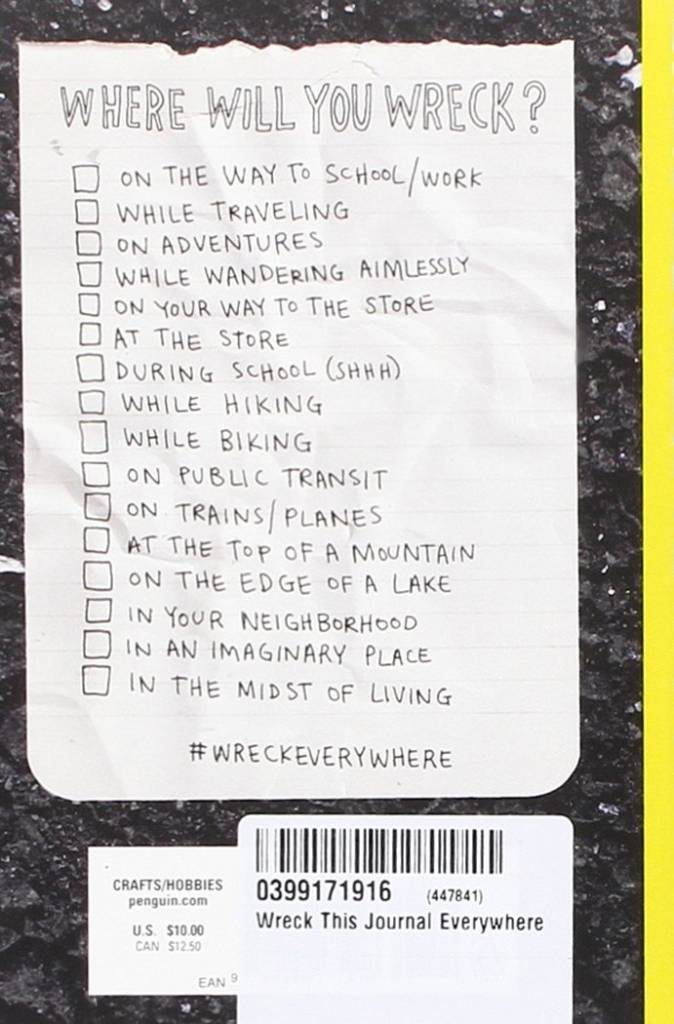 Wreck This Journal: Everywhere