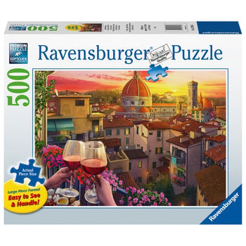 Ravensburger Ravensburger Puzzle 500pc Large Format Cozy Wine Terrace