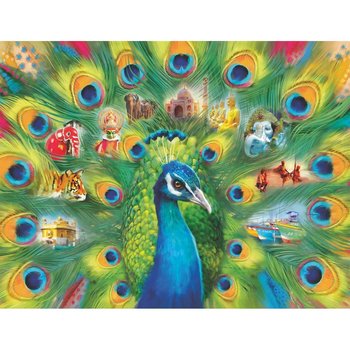 Ravensburger Ravensburger Puzzle 2000pc Land of the Peacock