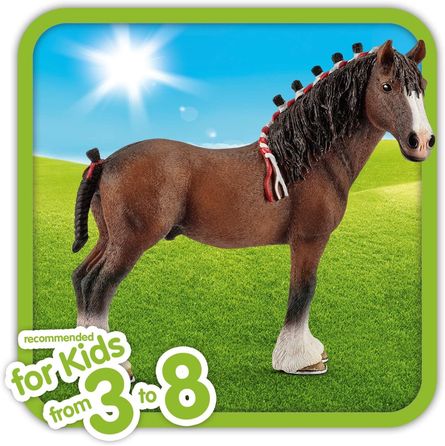 Schleich Schleich Farm World Horse Clydesdale Gelding