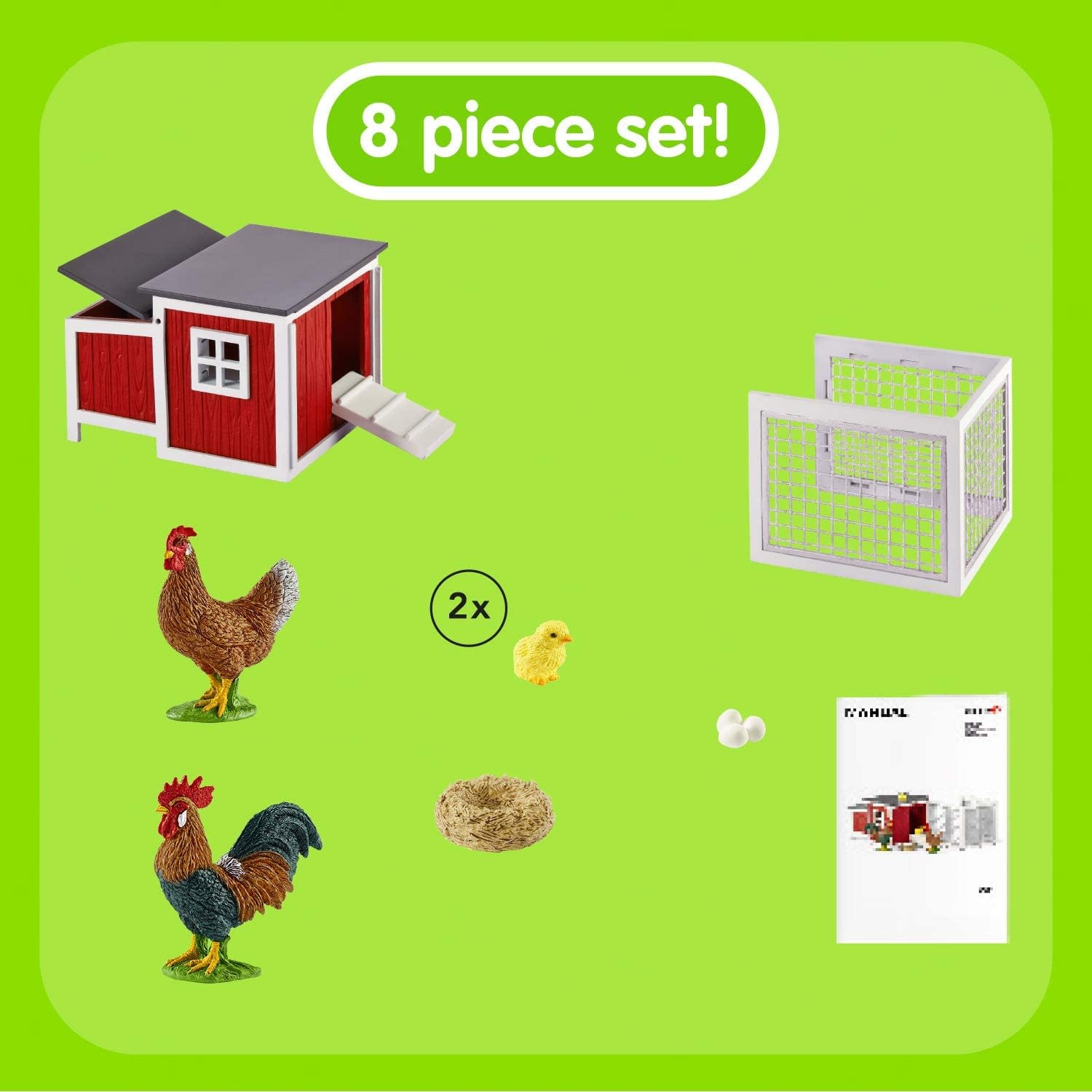 Schleich Schleich Farm World Chicken Coop