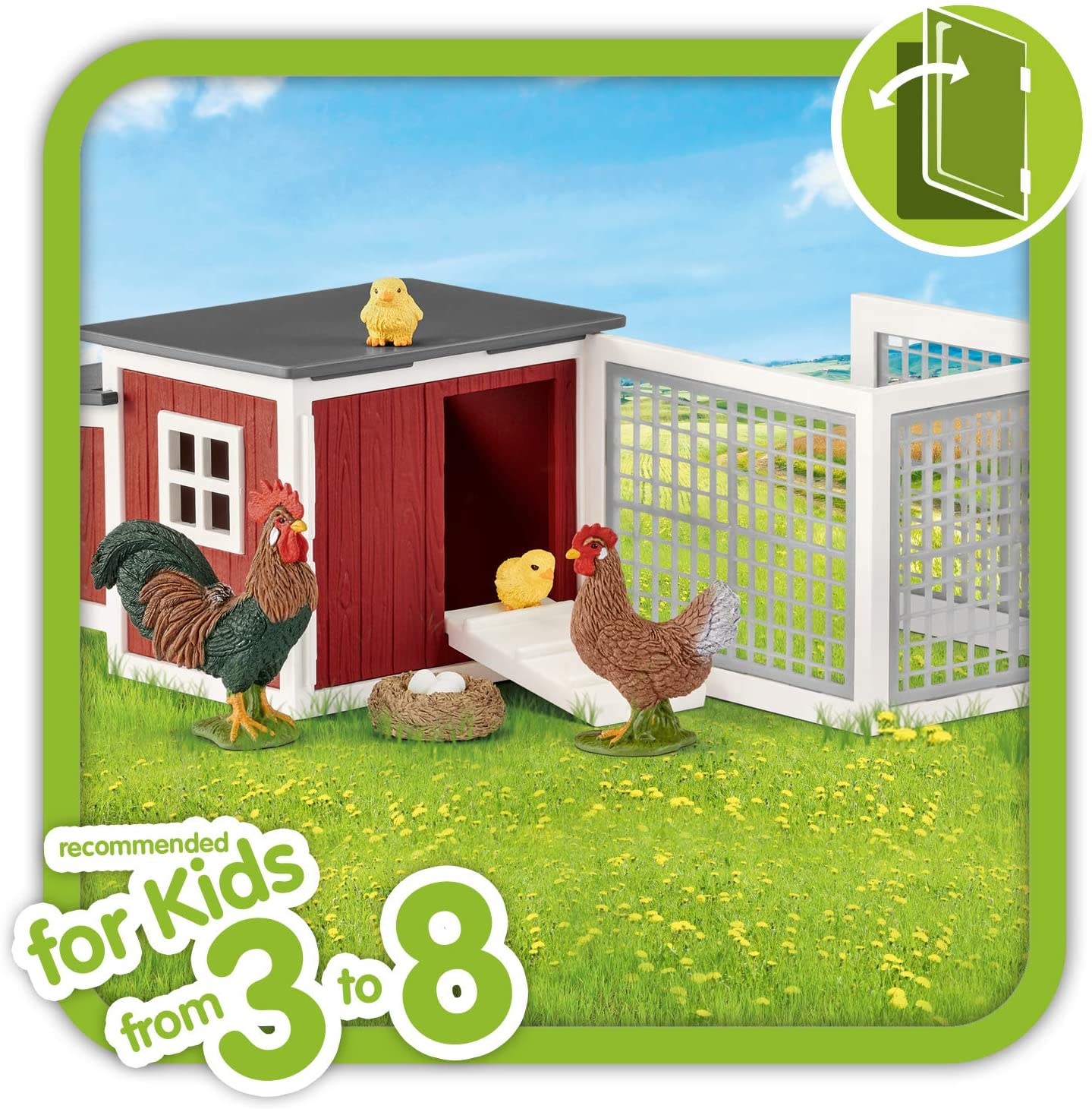 Schleich Schleich Farm World Chicken Coop