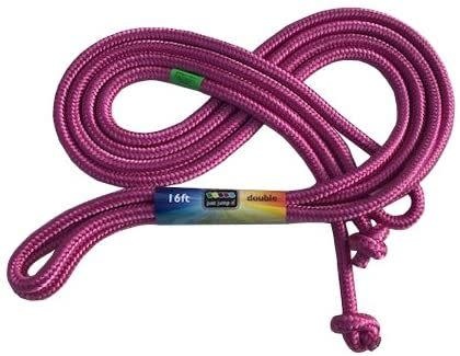 Just Jump It Just Jump It Skipping Rope 16' Rainbow Raspberry