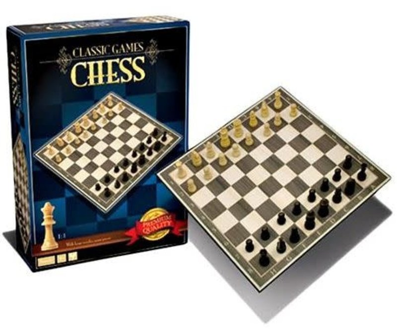 Classic Games Wood Chess