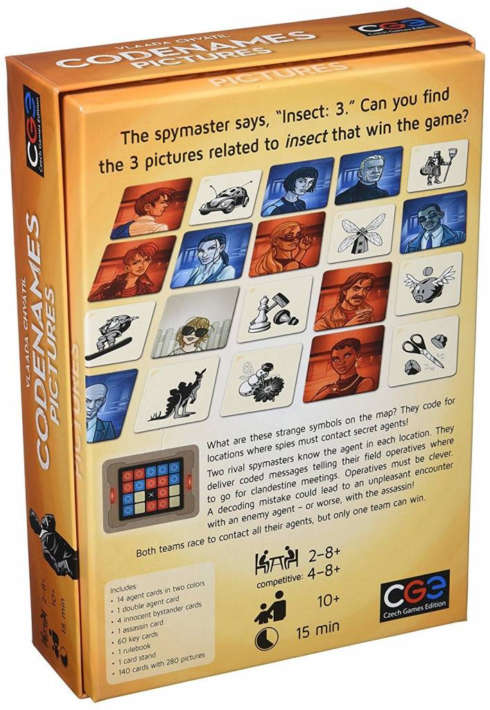 Czech Game Codenames Pictures