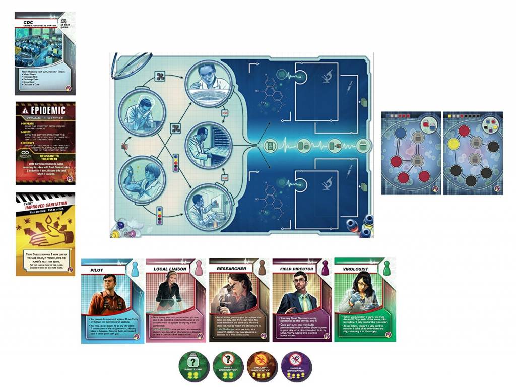 Z-Man Game Pandemic - In the Lab