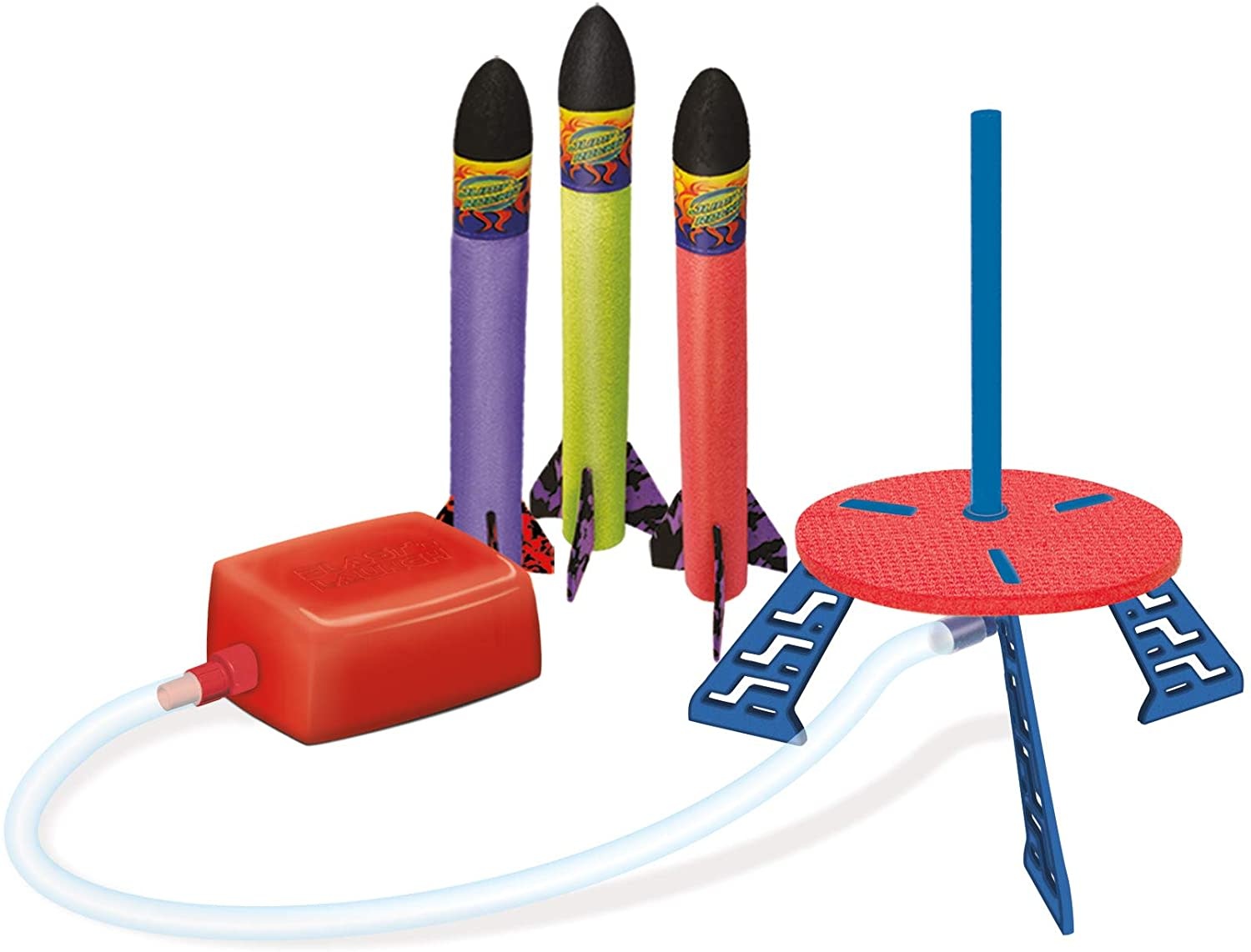 Geospace Jump Rocket Launcher & 3 Rockets